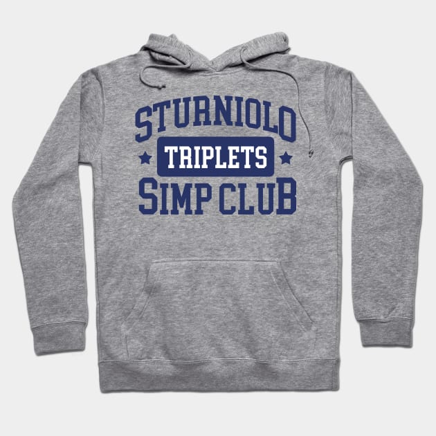 sturniolo triplets simp club Hoodie by Noureddine Ahmaymou 